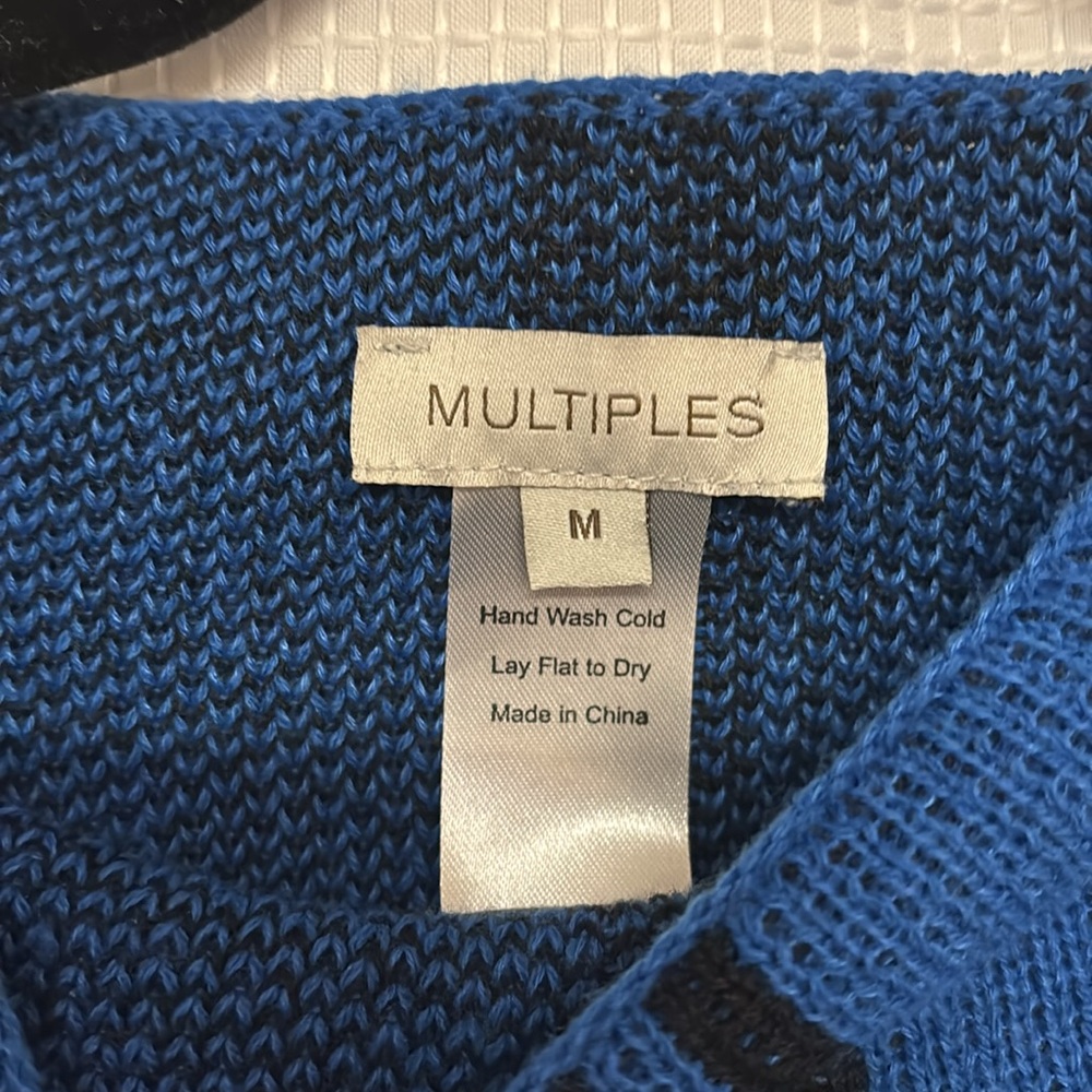 Multiples Mock Turtleneck Sweater - image 2